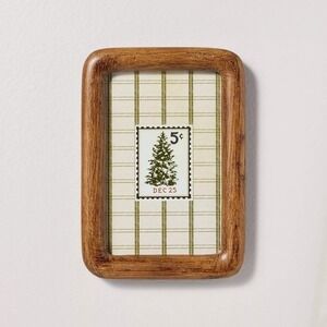 5"x7" Christmas Tree Stamp Framed Wall Art - Hearth & Hand Magnolia, Target 2024